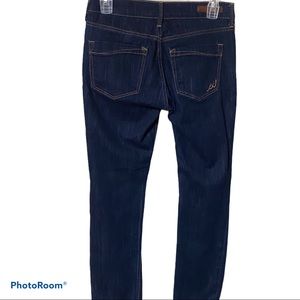 Express mid rise skinny jeans-dark wash